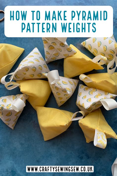 how to make pyramid pattern weights