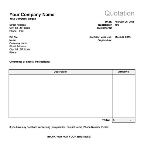 how to make quotation in word template