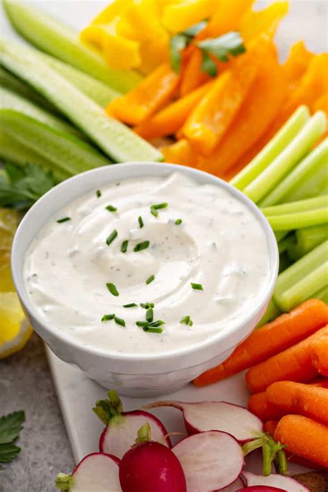 how to make ranch dipping sauce