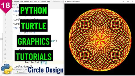 how to make random circles in python turtle