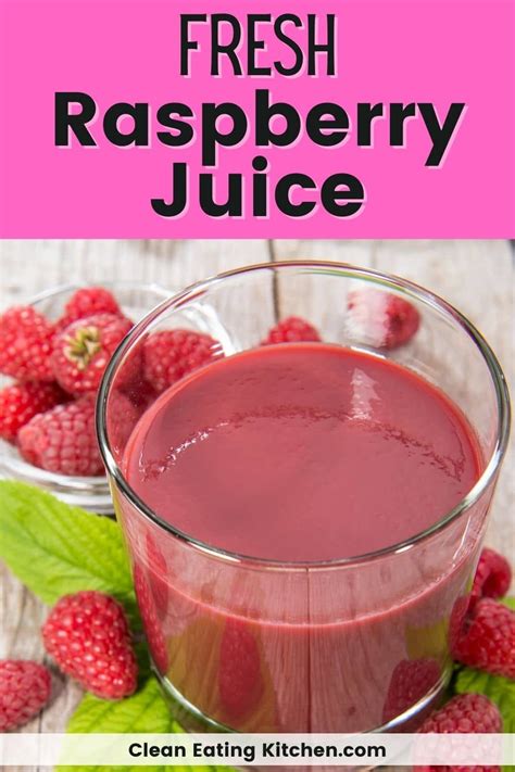 How To Make Raspberry Juice Blender