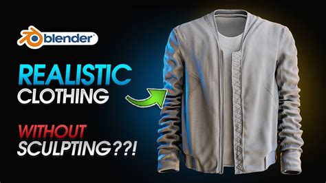 how to make realistic clothes in blender