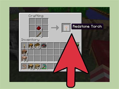 how to make redstone torch in minecraft