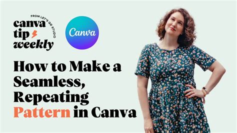 how to make repetitive pattern in canva