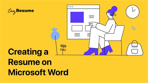 how to make resume in ms word step by step pdf