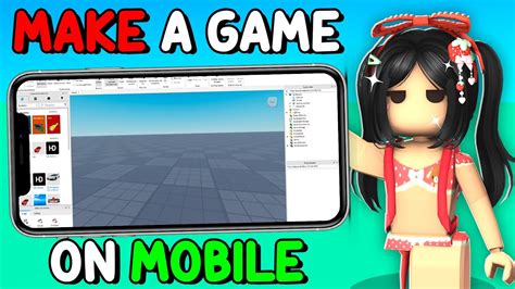 how to make roblox games on mobile 2024