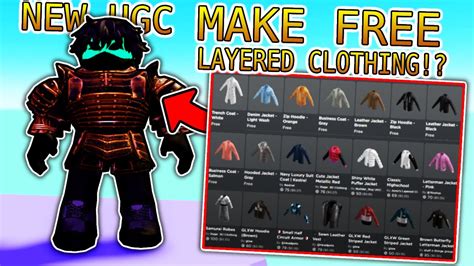 how to make roblox ugc clothes