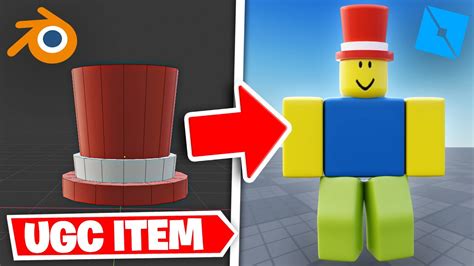 how to make roblox ugc with blender