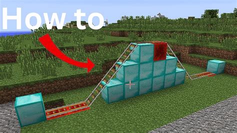 How To Make Roller Coaster In Minecraft