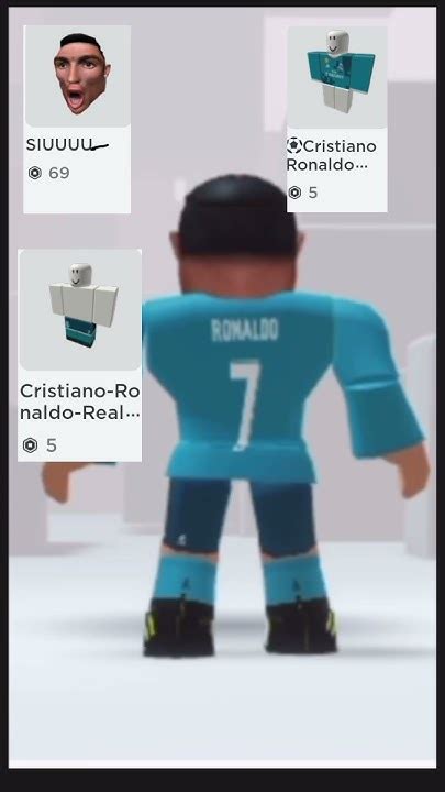 how to make ronaldo in roblox avatar｜TikTok Search