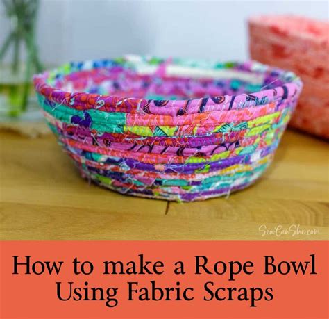 How To Make Rope With Fabric