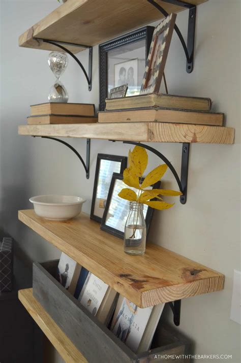 How To Make Rustic Wall Shelf