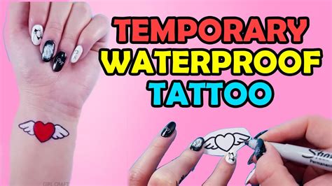 How To Make Safe Temporary Tattoos