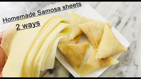 how to make samosas with square sheets
