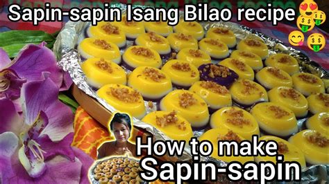 how to make sapin sapin step by step