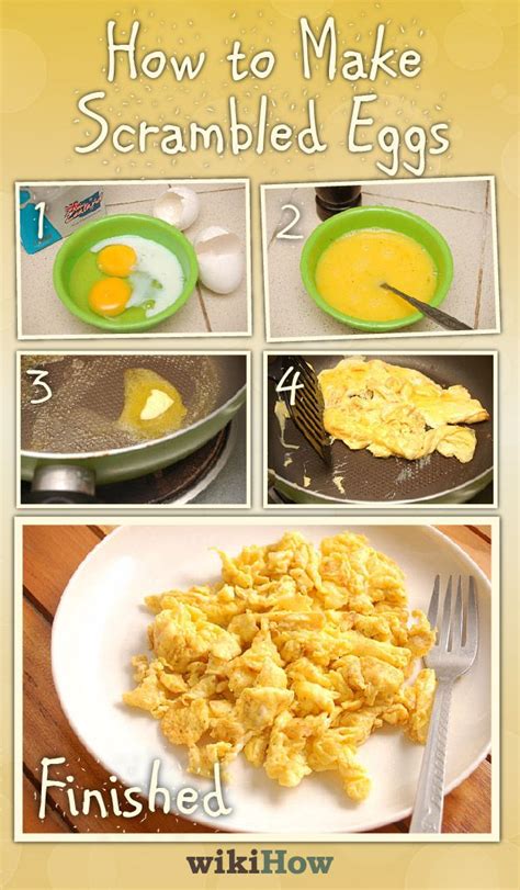 how to make scrambled eggs in the microwave step by step