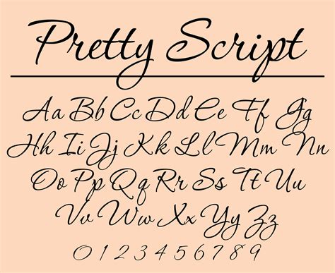 how to make script letters