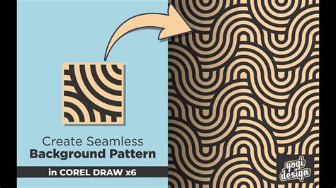 how to make seamless pattern in coreldraw