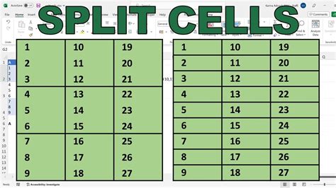 how to make separate lines in excel cell