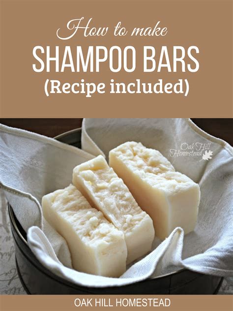How To Make Shampoo Bars From Scratch