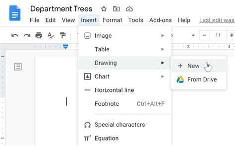how to make shape in google docs