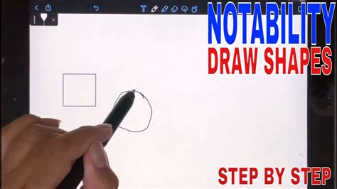 How To Make Shapes Notability
