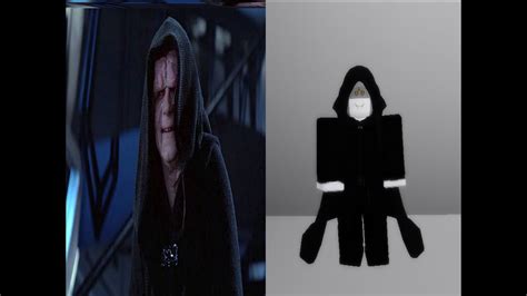 how to make sheev palpatine in roblox
