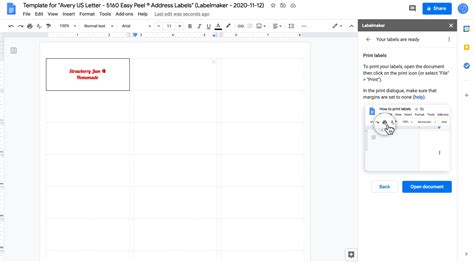 How To Make Shipping Labels On Google Docs