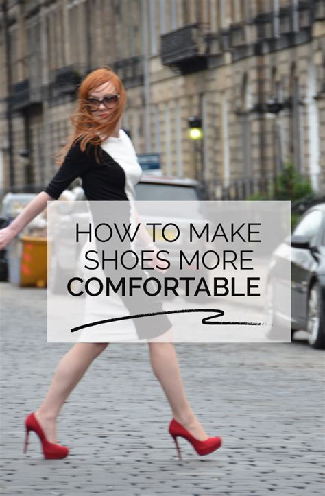 how to make shoes more comfortable for work