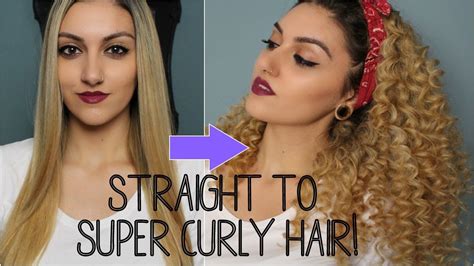 How To Make Short Straight Hair Curly Overnight  A Step By Step Guide