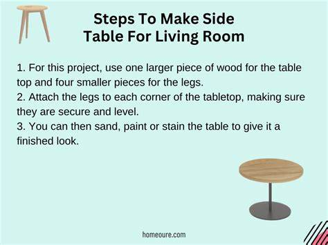 How To Make Side Table Higher