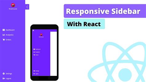 How To Make Sidebar Responsive In React Js