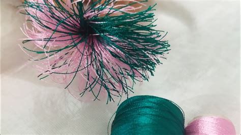 How To Make Silk Thread Flowers