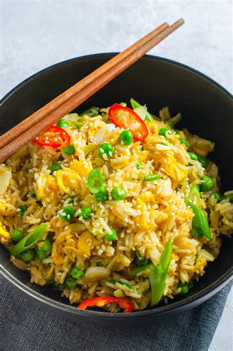 how to make simple egg rice