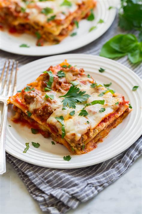 how to make simple lasagna recipe