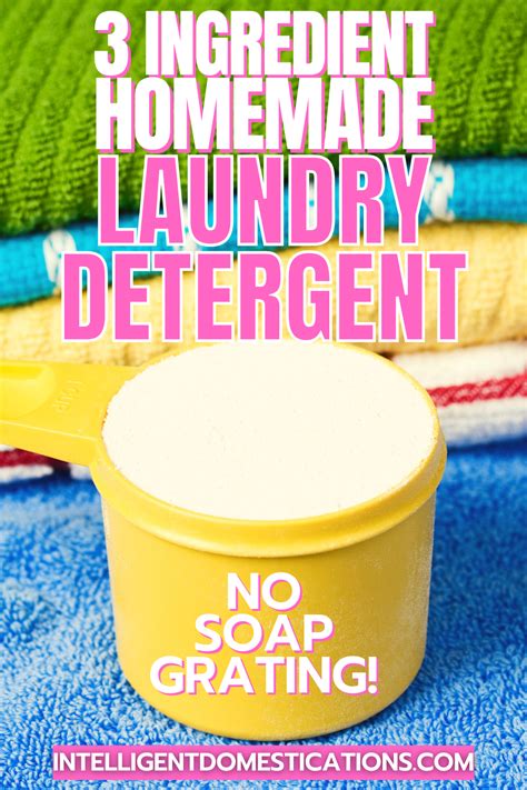 How To Make Simple Laundry Detergent