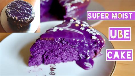 How To Make Simple Ube Cake