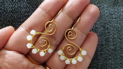 How To Make Simple Wire Earrings