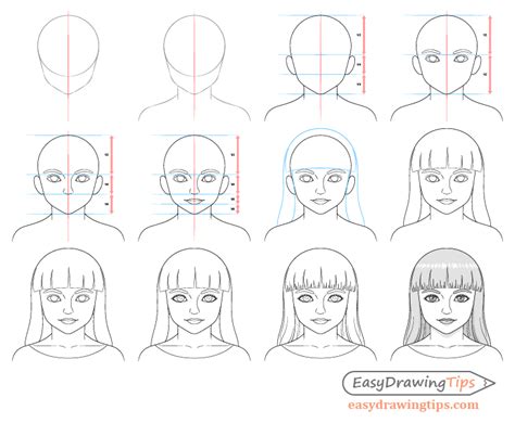 how to make sketch step by step