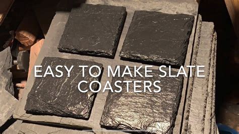 How To Make Slate Coasters