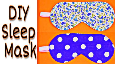 How To Make Sleeping Mask