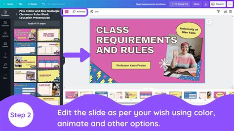 how to make slide presentation