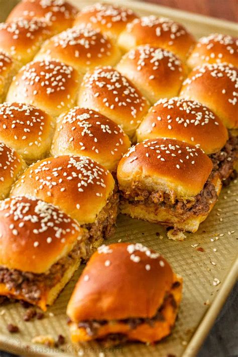how to make sliders for a party