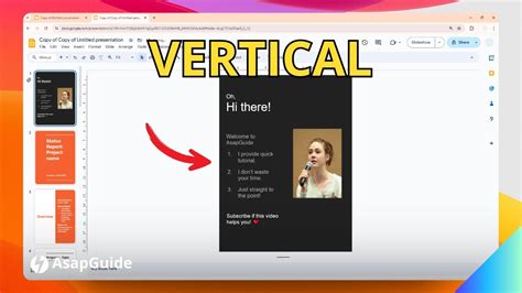 How To Make Slides Portrait In Google Slides