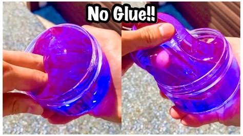 how to make slime with only water and hand soap