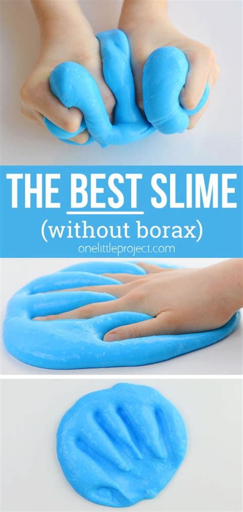 how to make slime without borax easy