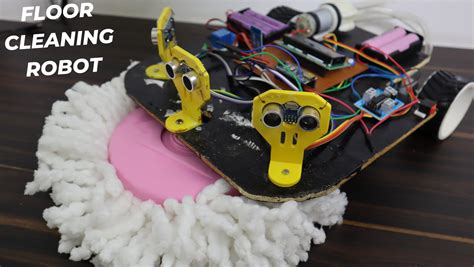How To Make Small Cleaning Robot