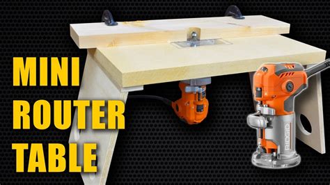 How To Make Small Router Table