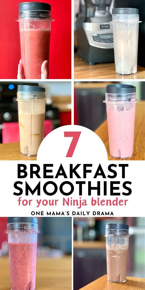 How To Make Smoothies With A Ninja