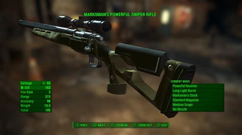 How To Make Sniper Rifle Fallout 4